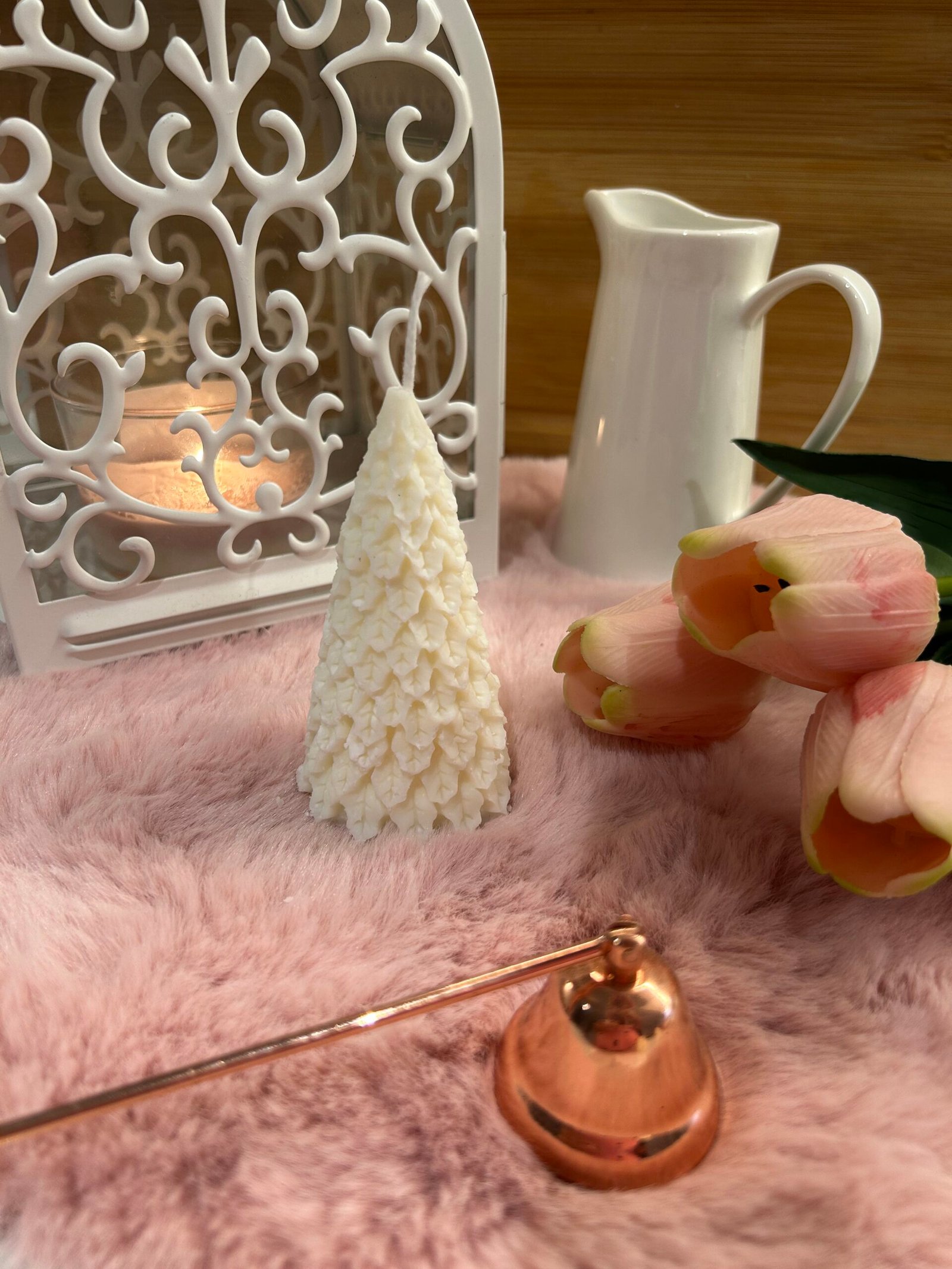 Vela Decorativa de Abeto de Navidad 🌲