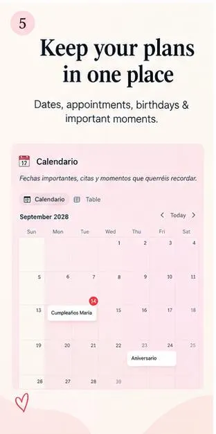 CoupleOS Essential Notion Template 💕 - Imagen 6
